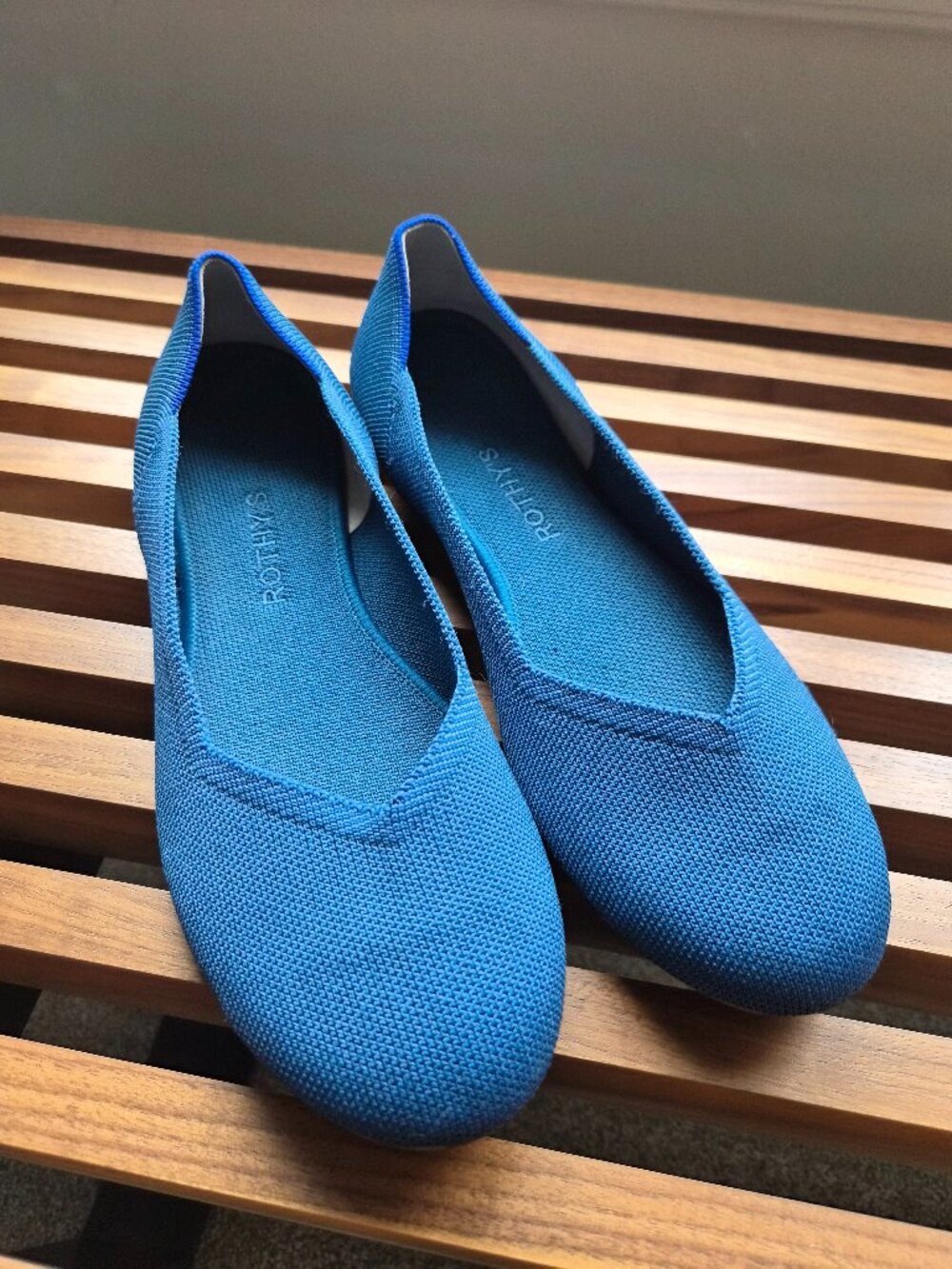 Blue Rothy's Size 11